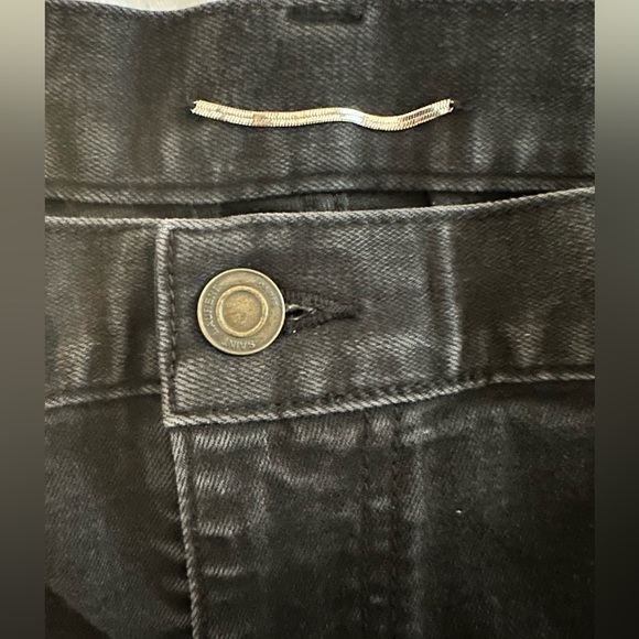 Saint Laurent Distressed Black Denim Jeans (Hedi Slimane Era) w/ Gift Packaging - Picture 7 of 9